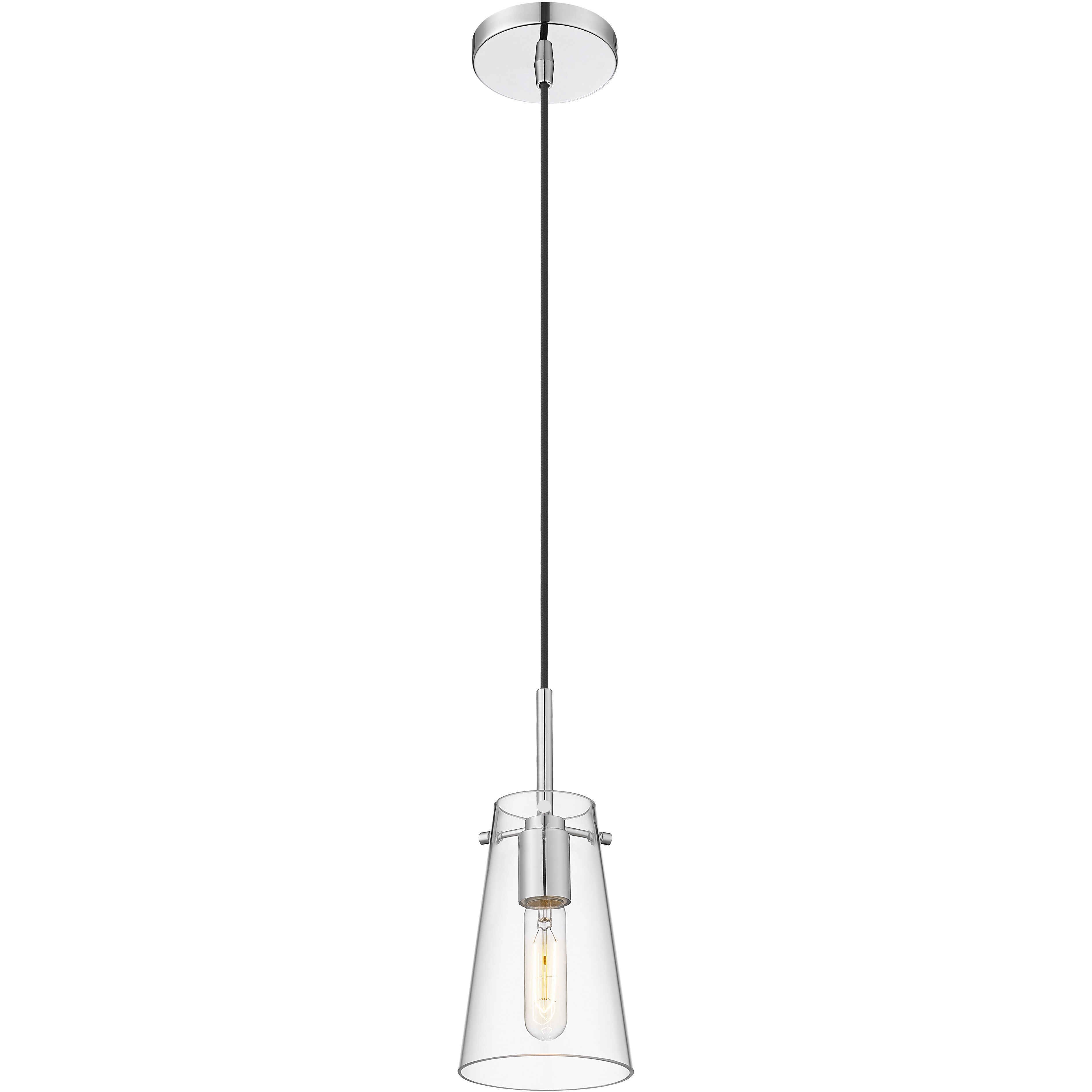 Kira 1 Light 5 inch Chrome Pendant Ceiling Light