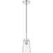 Kira 1 Light 5 inch Chrome Pendant Ceiling Light