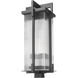 Fortis 3 Light 32.5 inch Sand Black Outdoor Post Mount Fixture