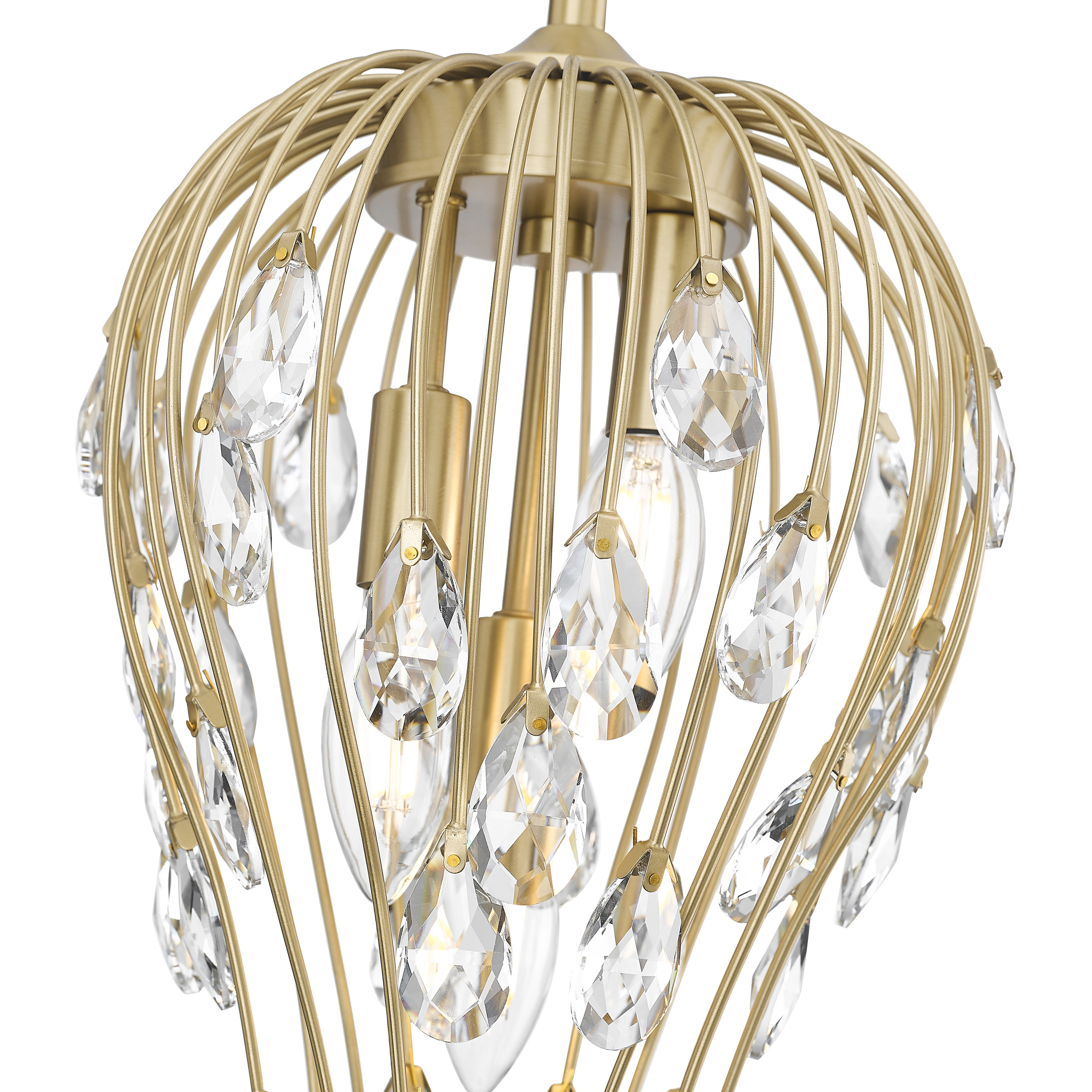 Gabriella Pendant Ceiling Light in Modern Gold