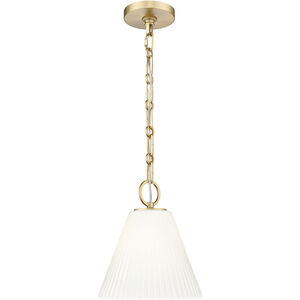 Alaric 1 Light 10 inch Modern Gold Pendant Ceiling Light
