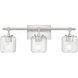 Landon 3 Light 24 inch Brushed Nickel Vanity Wall Light