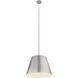 Lilly 1 Light 24 inch Brushed Nickel Pendant Ceiling Light