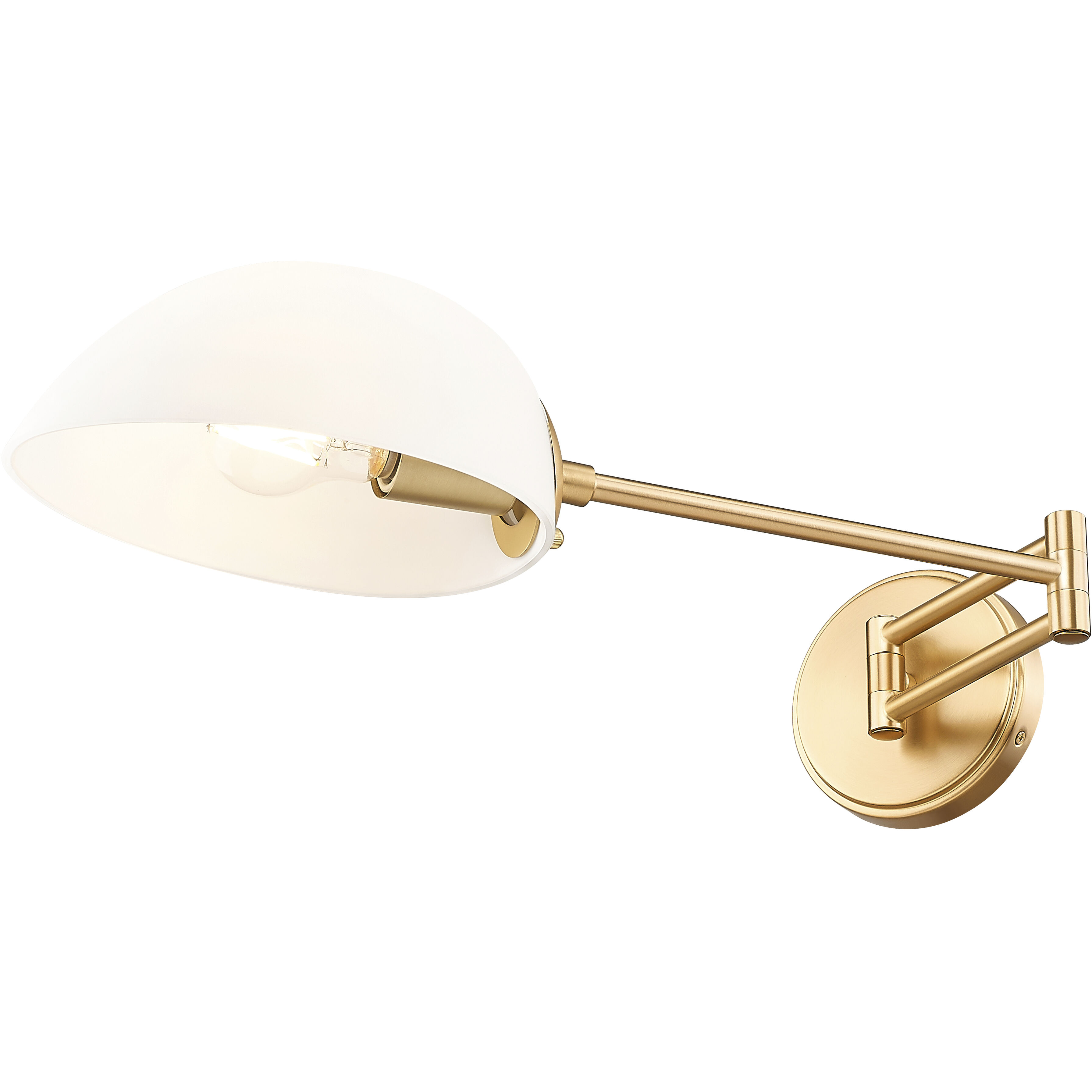 Breton Wall Sconce Wall Light in Modern Gold