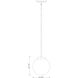 Parsons 1 Light 10 inch Matte Black and Brushed Nickel Pendant Ceiling Light