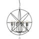 Tull 10 Light 36 inch Matte Black Chandelier Ceiling Light