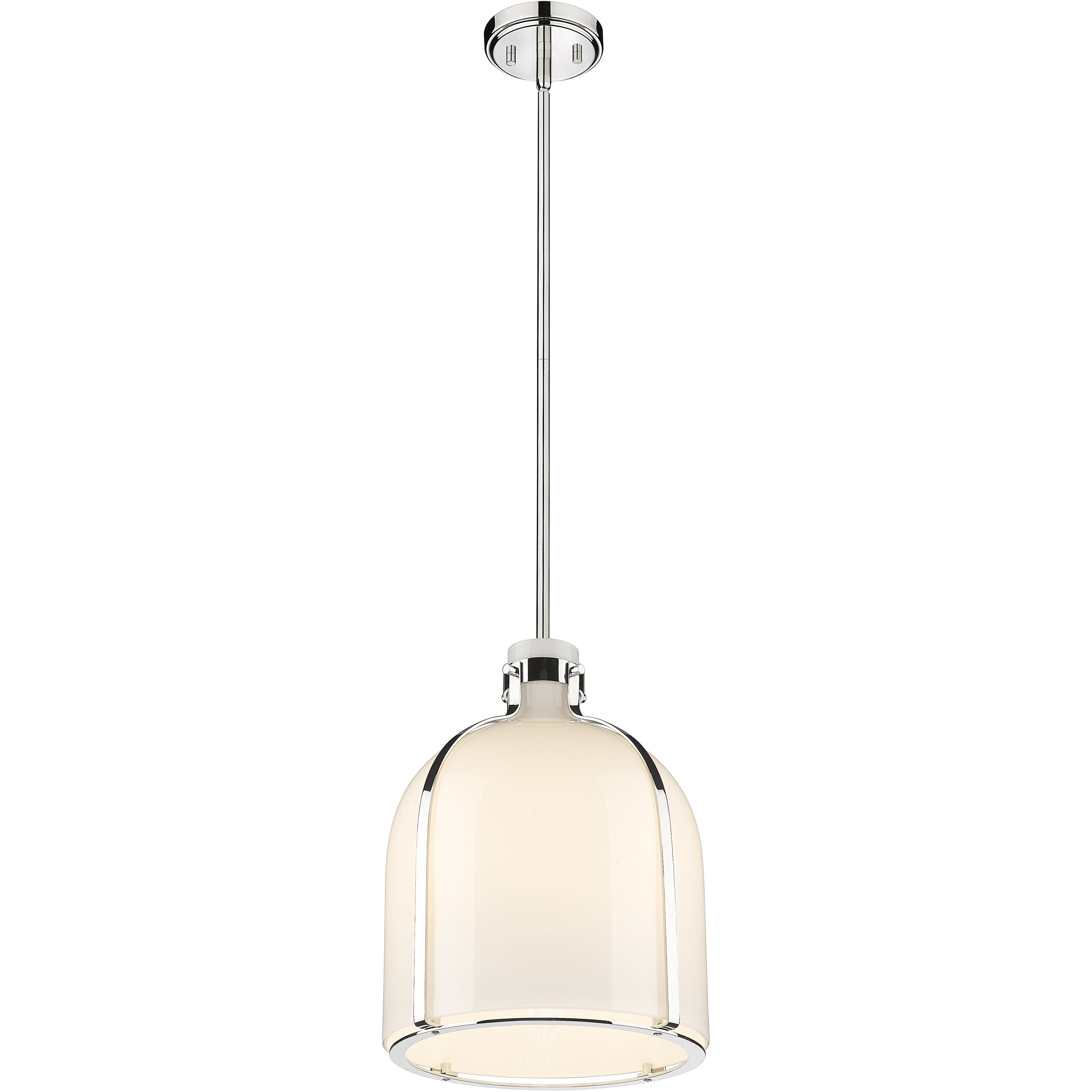 Pearson 1 Light 12.25 inch Polished Nickel Pendant Ceiling Light