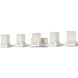 Peak LED 39.63 inch Chrome Vanity Wall Light