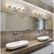 Jacqueline 4 Light 31.5 inch Brushed Nickel Bathroom Vanity Wall Light