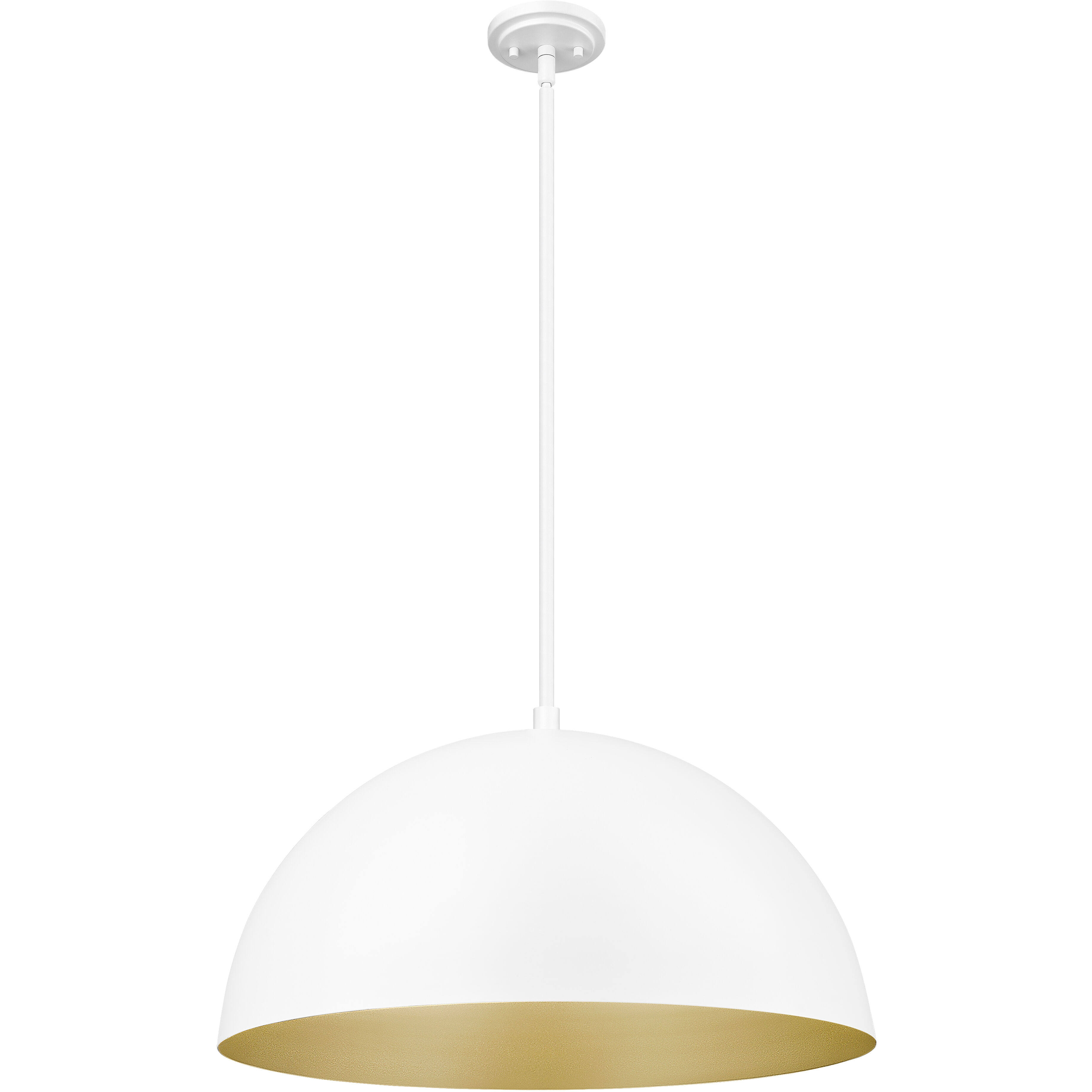 Vega Pendant Ceiling Light in Matte White