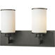 Savannah 2 Light 16.13 inch Olde Bronze Vanity Wall Light