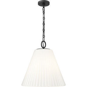 Alaric 3 Light 18 inch Matte Black Pendant Ceiling Light