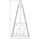 Prescott 3 Light 12 inch Matte Black Pendant Ceiling Light