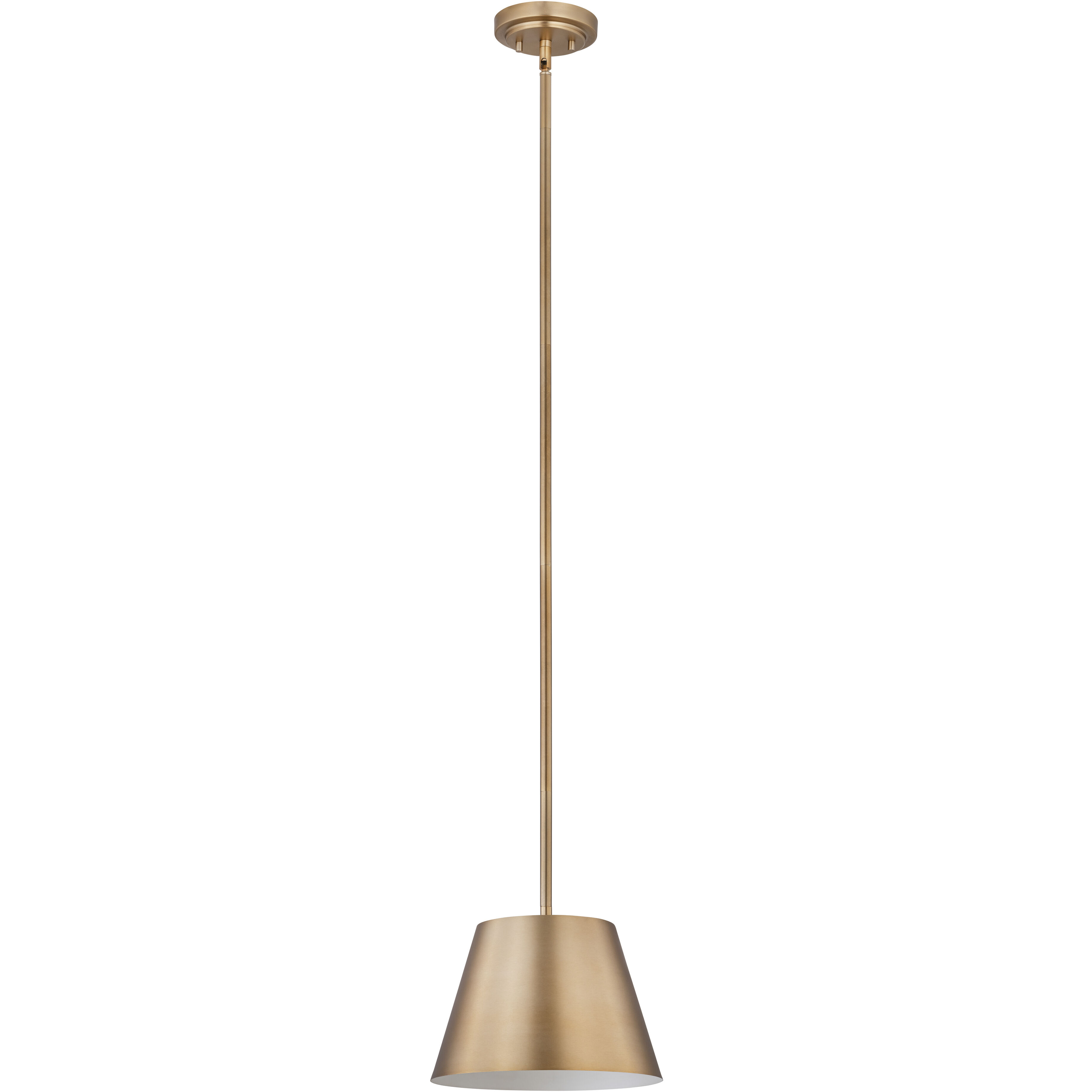 Lilly 1 Light 12 inch Modern Gold Pendant Ceiling Light