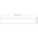 Anders LED 22 inch Polished Nickel Flush Mount Ceiling Light