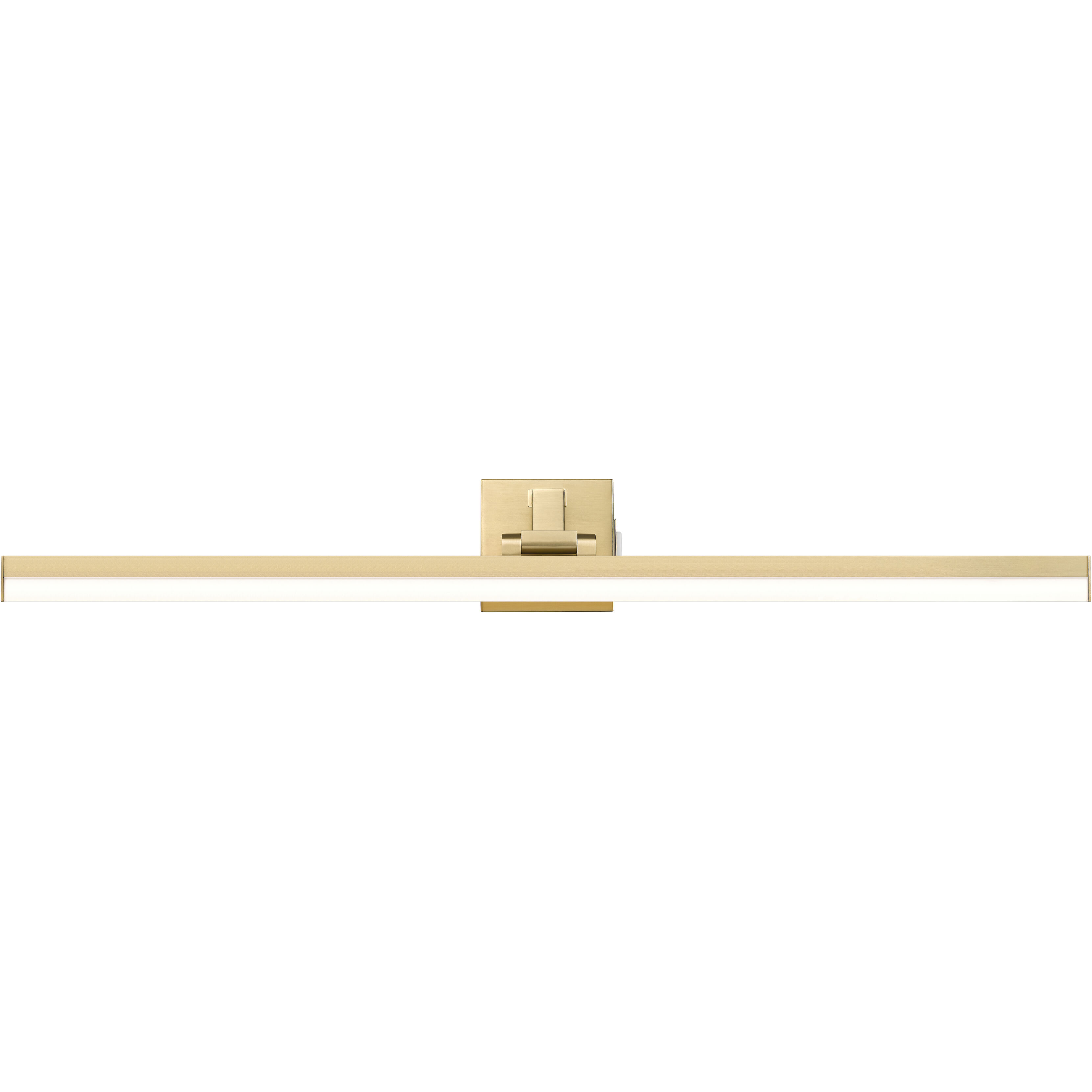 Liam LED 40 inch Modern Gold Vanity Wall Light