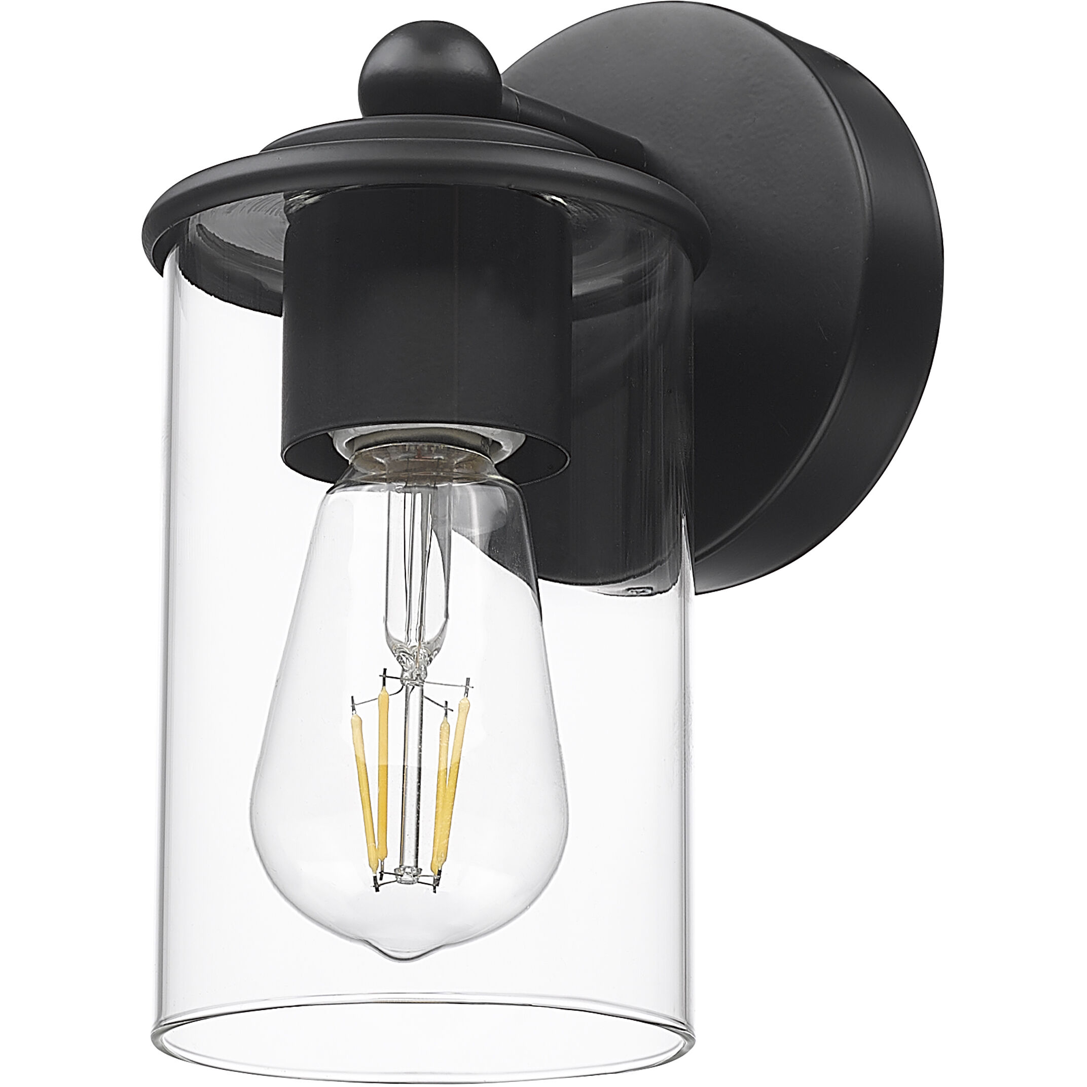 Thayer 1 Light 4.75 inch Matte Black Wall Sconce Wall Light