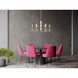 Kaden 6 Light 28 inch Modern Gold Chandelier Ceiling Light