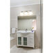Vaughn 3 Light 22.5 inch Brushed Nickel Vanity Wall Light