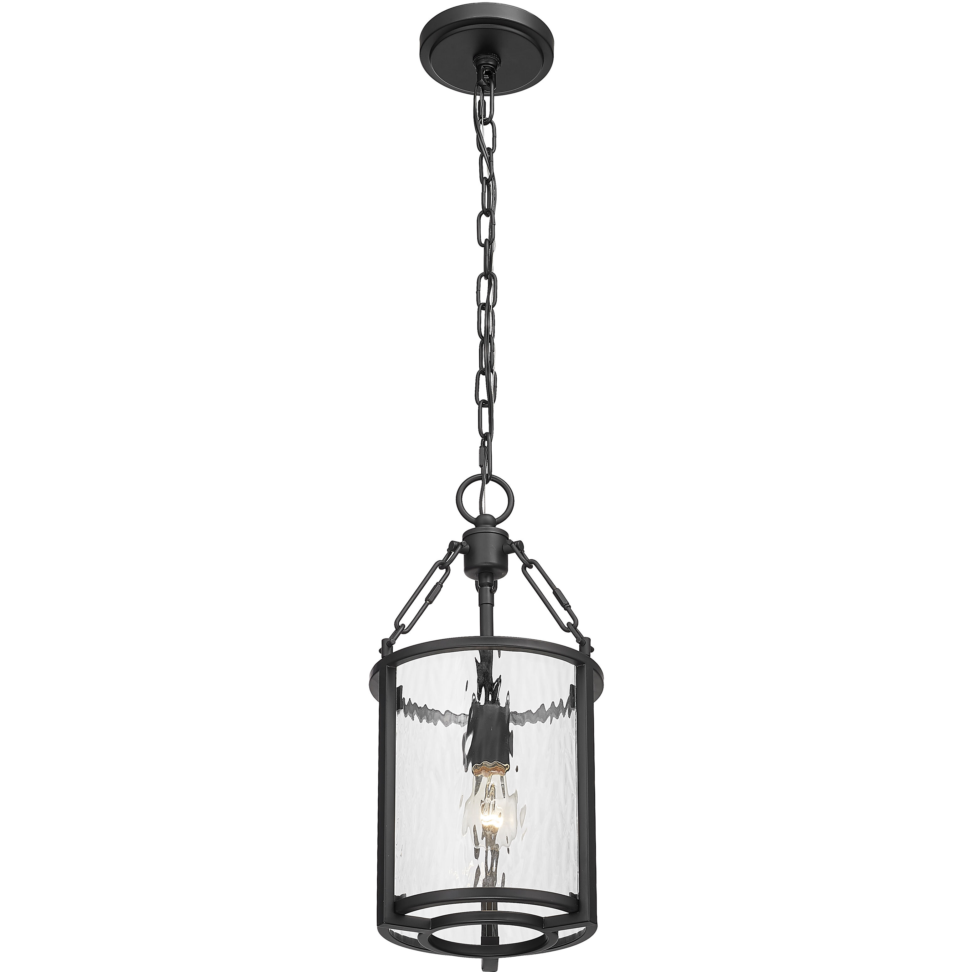 Barrington 1 Light 8.25 inch Matte Black Pendant Ceiling Light
