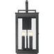 Hartwell 5 Light 28.5 inch Sand Black Outdoor Wall Light