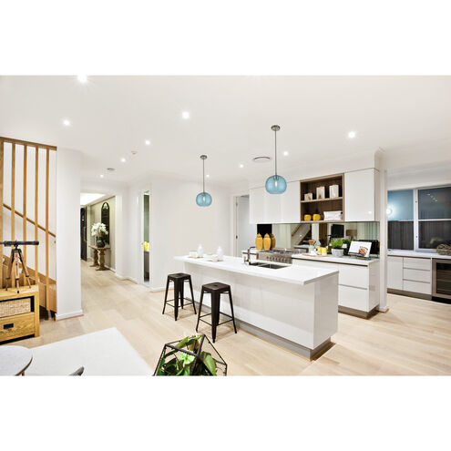 Harmony 1 Light 10 inch Brushed Nickel Pendant Ceiling Light