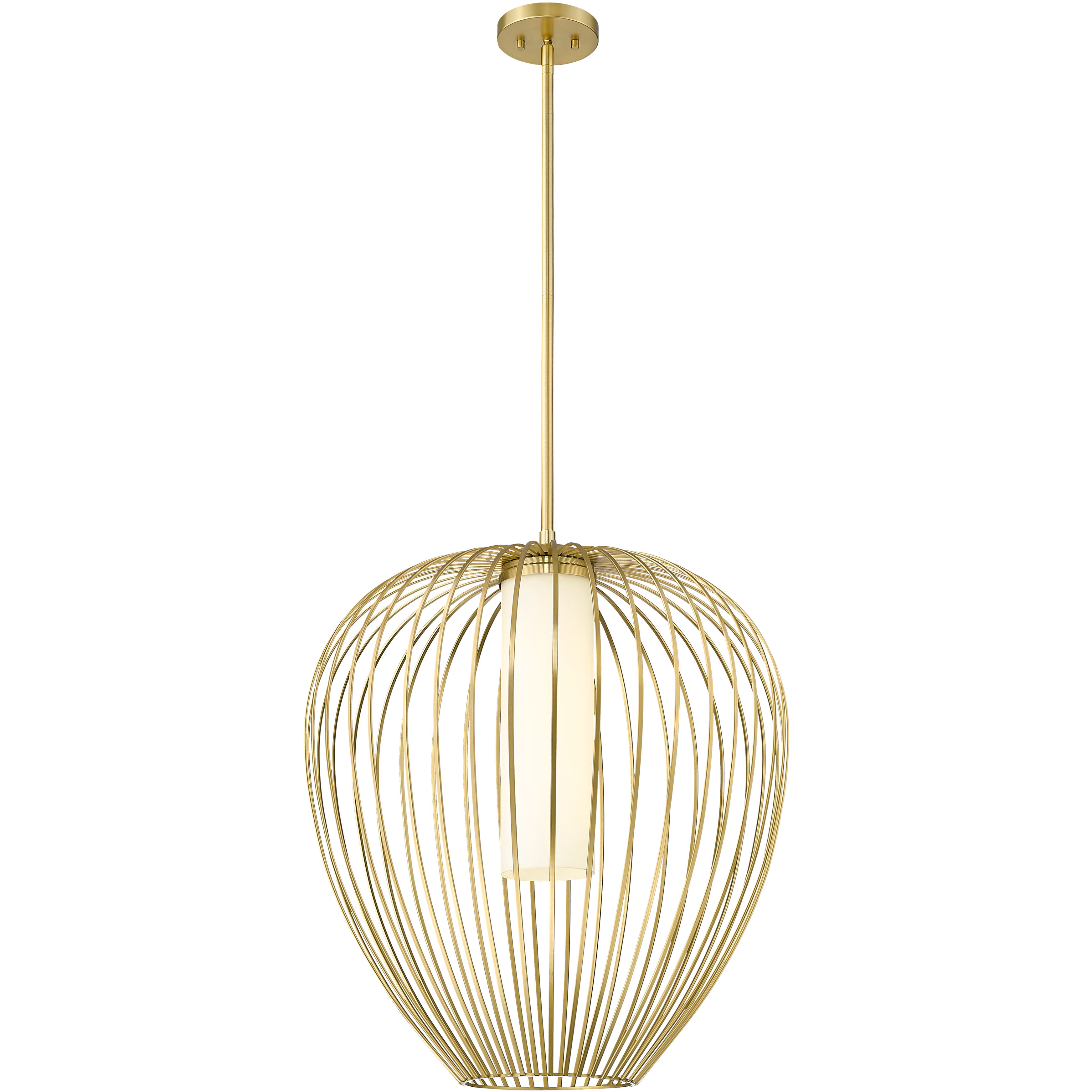 Savanti 1 Light 22 inch Modern Gold Pendant Ceiling Light