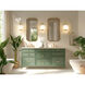 Colette 1 Light 6 inch Modern Gold Wall Sconce Wall Light