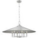 Rialto 6 Light 32 inch Signature Pewter Pendant Ceiling Light