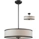 Cameo 3 Light 19.5 inch Factory Bronze Pendant Ceiling Light