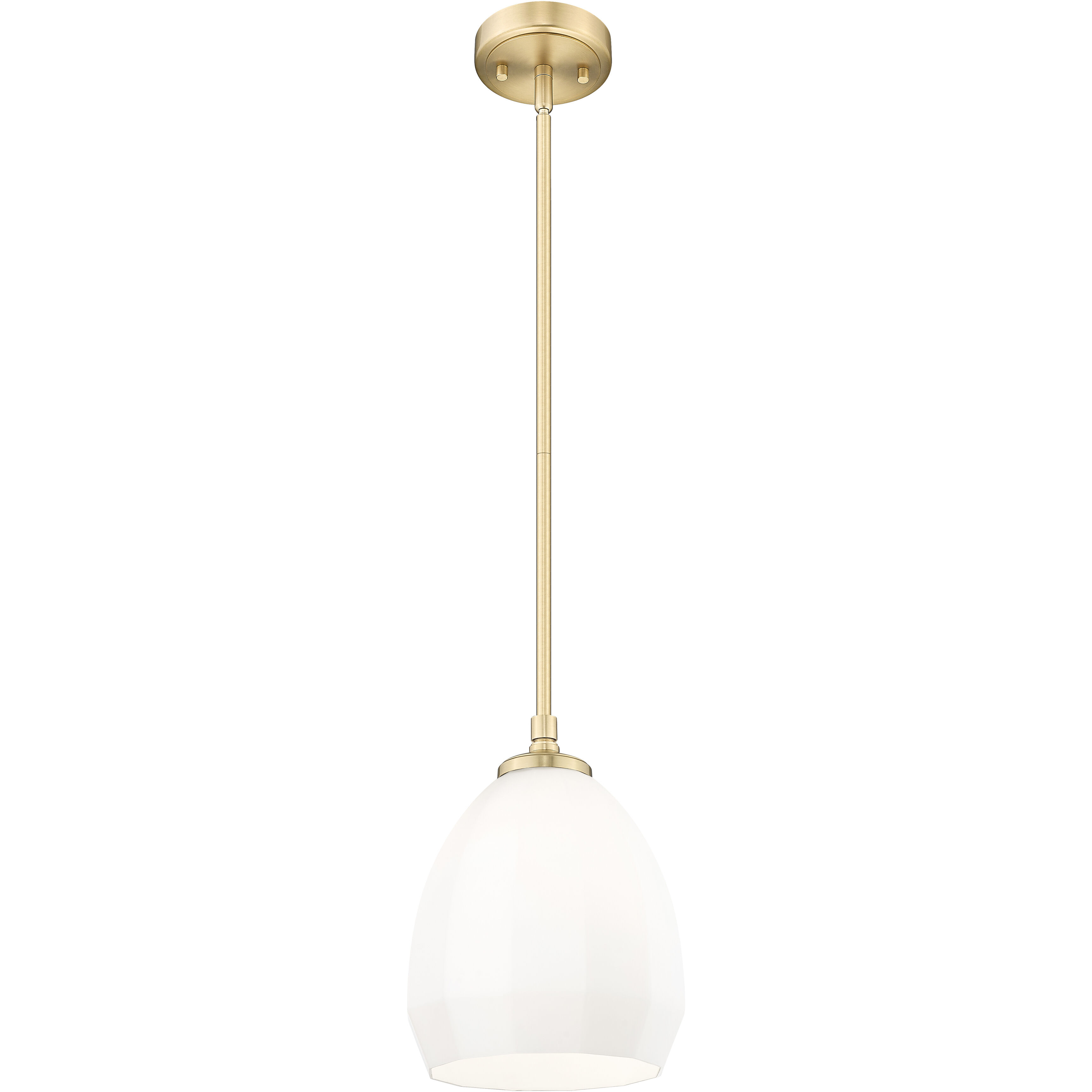 Oren 1 Light 8 inch Modern Gold Pendant Ceiling Light