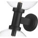 Laurent 2 Light 30 inch Black Outdoor Wall Light