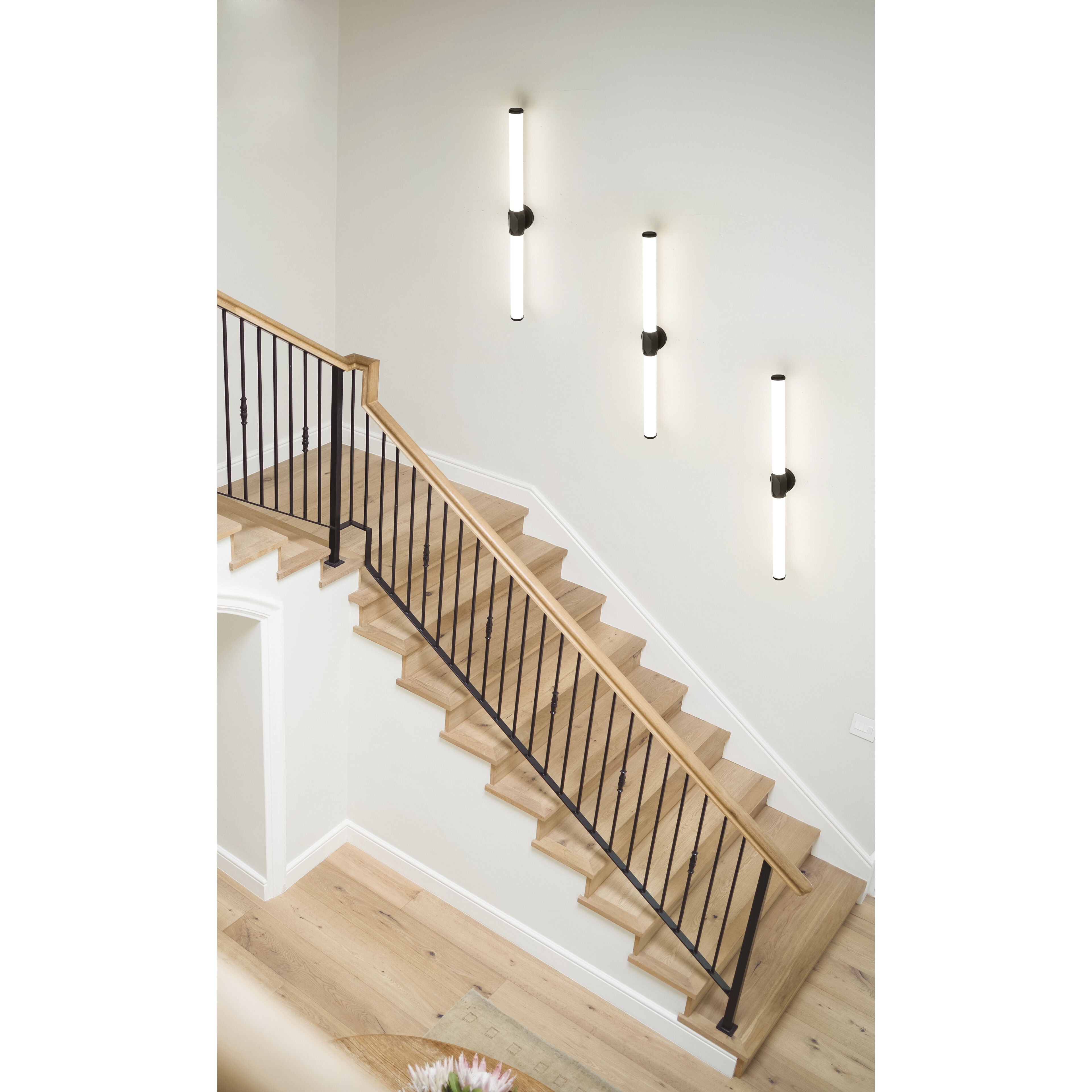 Cooper LED 40 inch Matte Black Vanity Wall Light