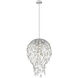 Gabriella 6 Light 18 inch Brushed Nickel Pendant Ceiling Light