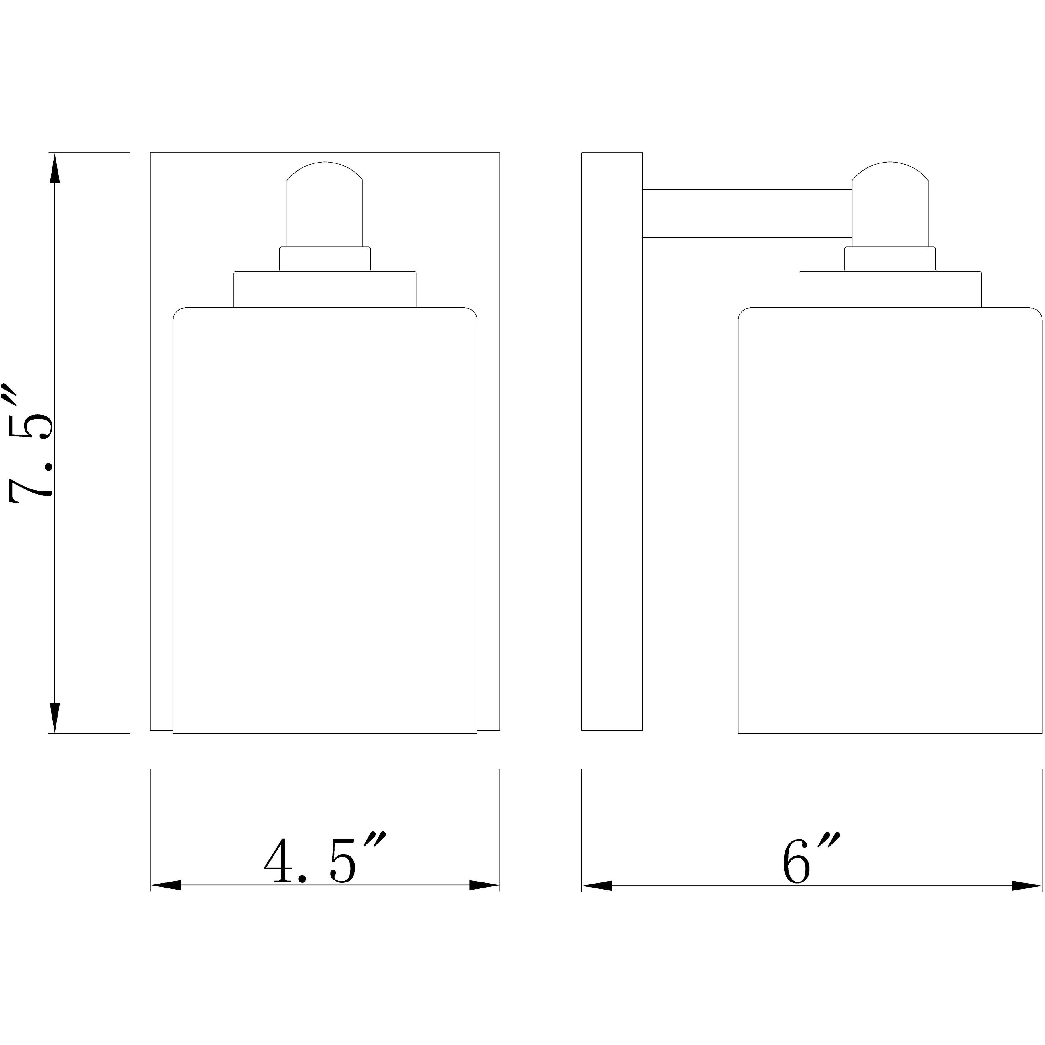 Soledad 1 Light 4.5 inch Matte Black Wall Sconce Wall Light