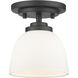 Ashton 1 Light 6 inch Bronze Flush Mount Ceiling Light in 1.32