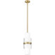 Cayden 1 Light 6.5 inch Modern Gold Pendant Ceiling Light