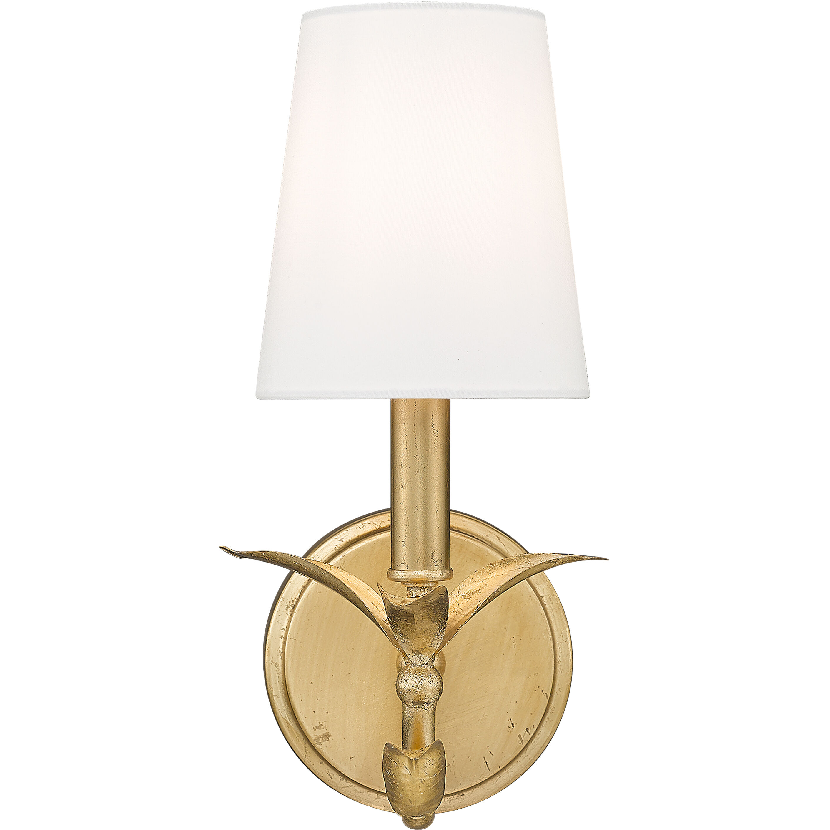 Aslin Wall Sconce Wall Light in Gold Leaf