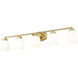 Kendrick 5 Light 39.25 inch Luxe Gold Bath Vanity Light Wall Light