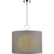 Arosia 1 Light 20 inch Chrome Pendant Ceiling Light