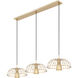 Valencia 3 Light 16.00 inch Island Light