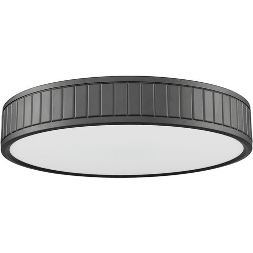 Madison LED 16.5 inch Matte Black Flush Mount Ceiling Light
