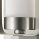 Aideen 1 Light 4.5 inch Brushed Nickel Wall Sconce Wall Light