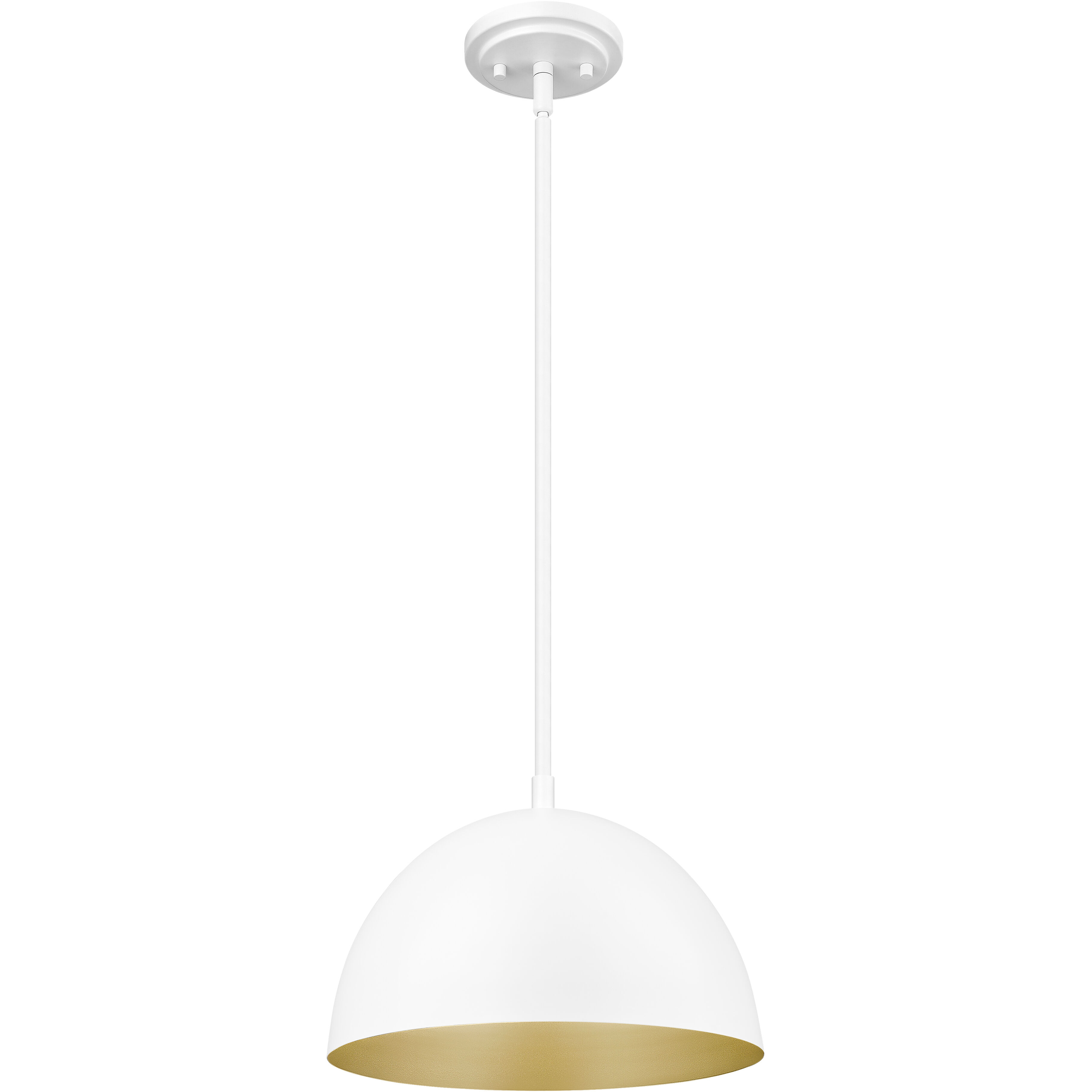 Vega Pendant Ceiling Light in Matte White