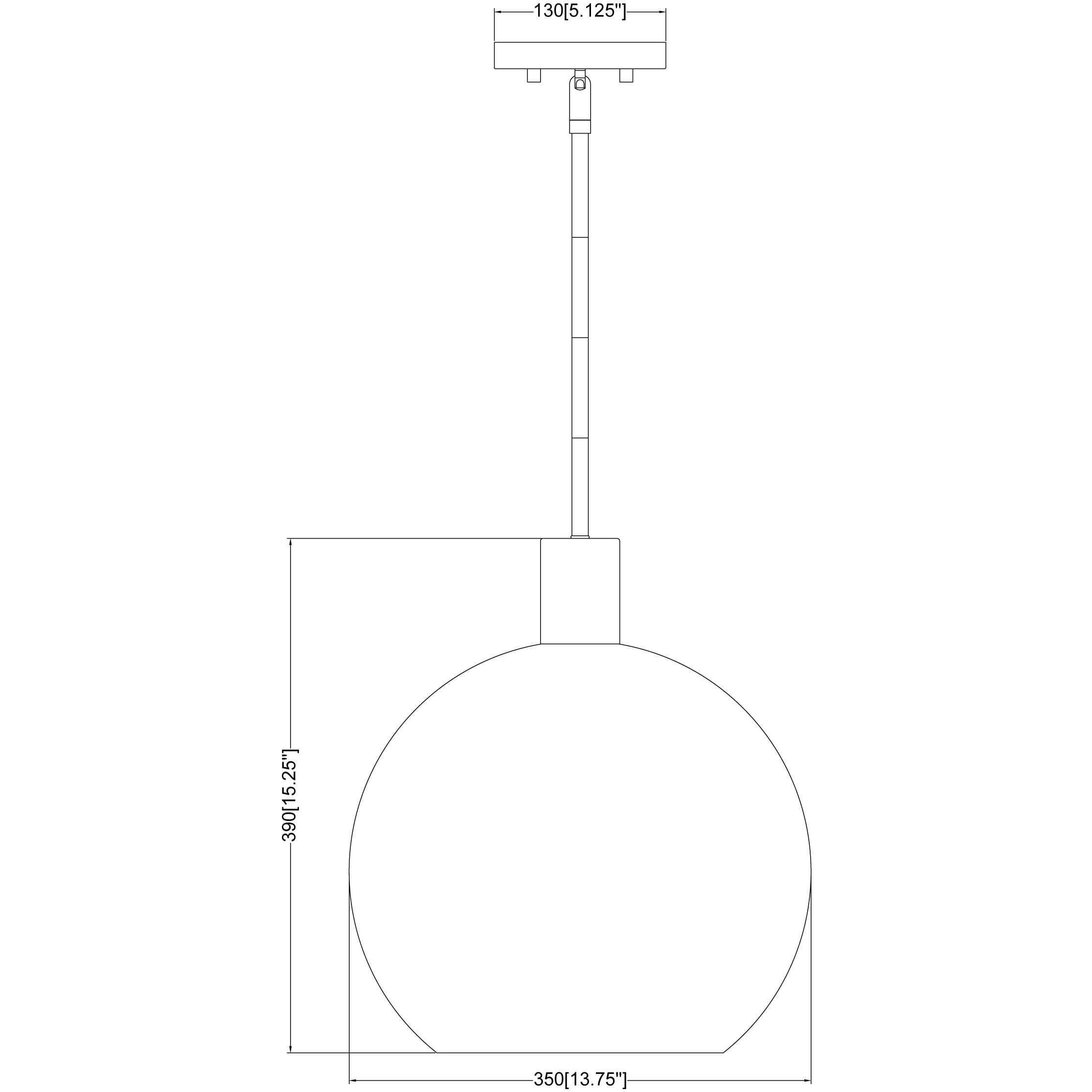 Margo 1 Light 13.75 inch Olde Brass Pendant Ceiling Light in Oil Rubbed Bronze