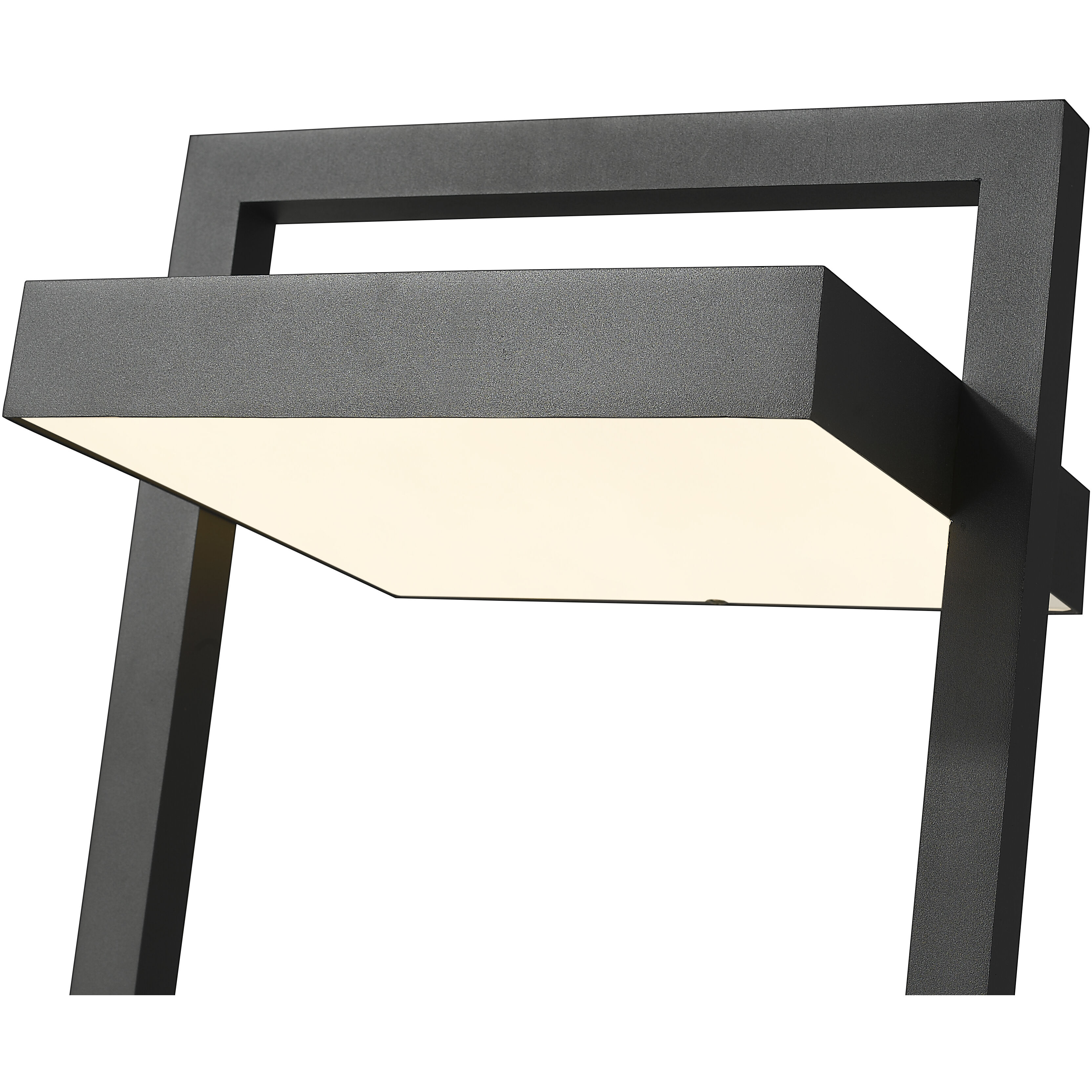 Luttrel LED 31.5 inch Black Outdoor Pier Mounted Fixture