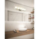 Annalise 5 Light 42 inch Brushed Nickel Vanity Wall Light