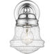 Vaughn 1 Light 6 inch Chrome Wall Sconce Wall Light