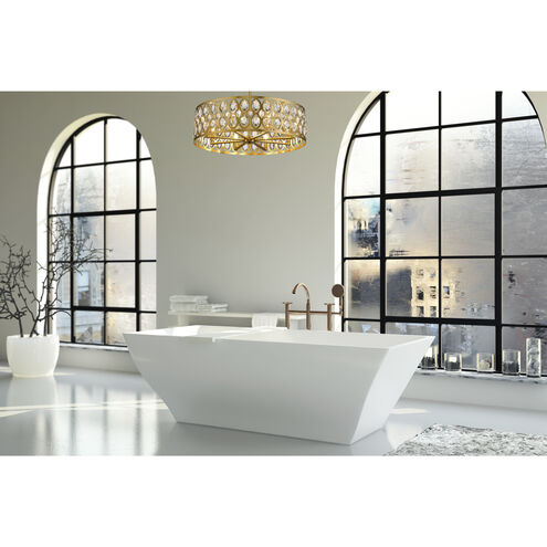 Dealey 8 Light 30.25 inch Heirloom Brass Chandelier Ceiling Light