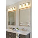 Soledad 3 Light 23 inch Brushed Nickel Vanity Wall Light